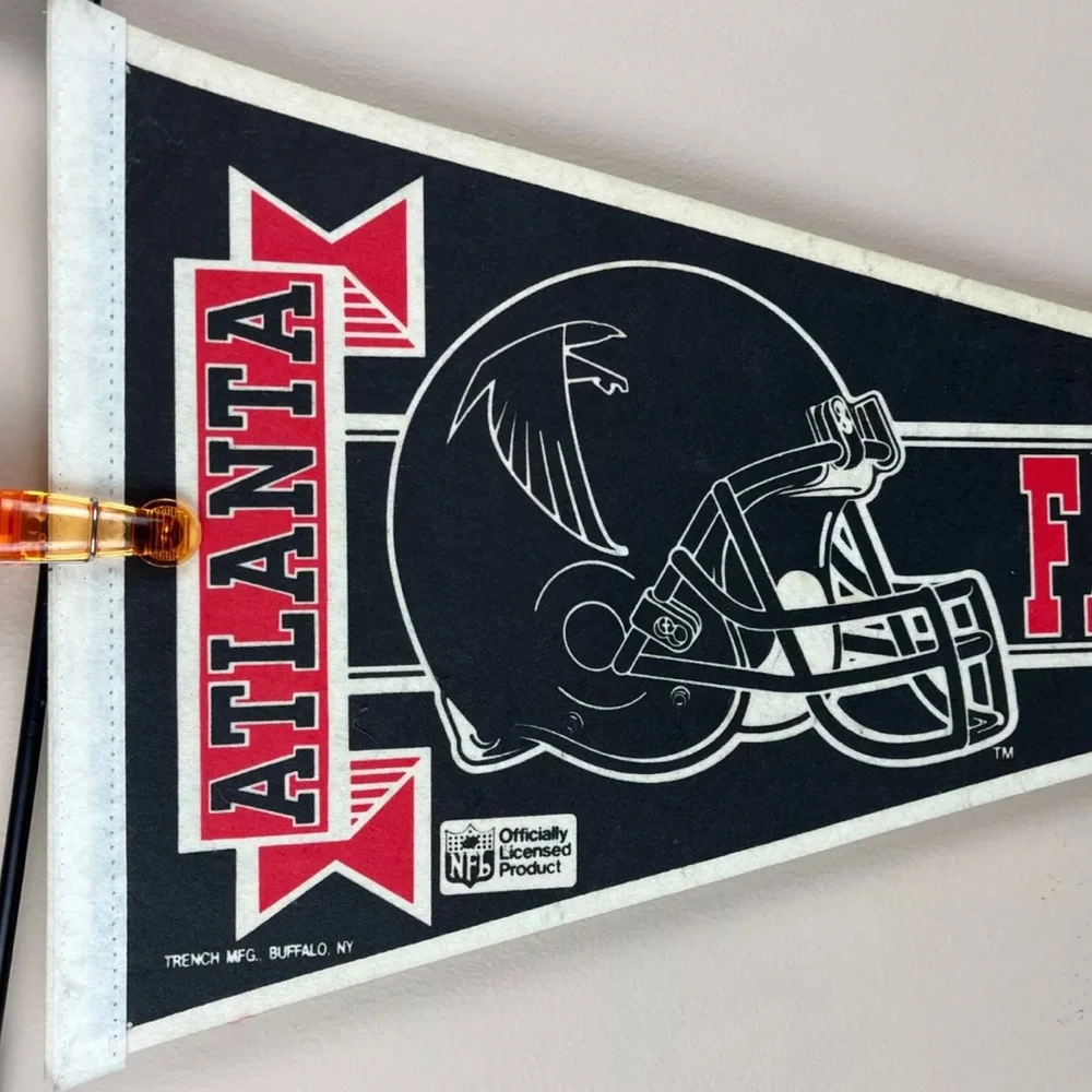NFL Football Atlanta Falcons NFL Felt Officially Licensed Pennant.